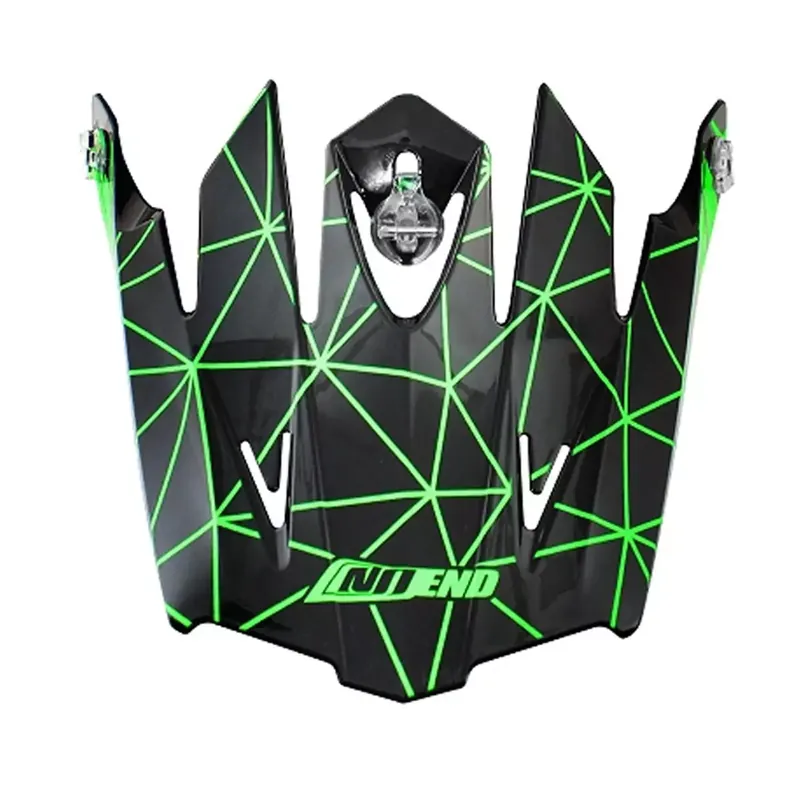 Réduction Visière Casque Cross – NoEnd SC15 Origami Noir/Vert