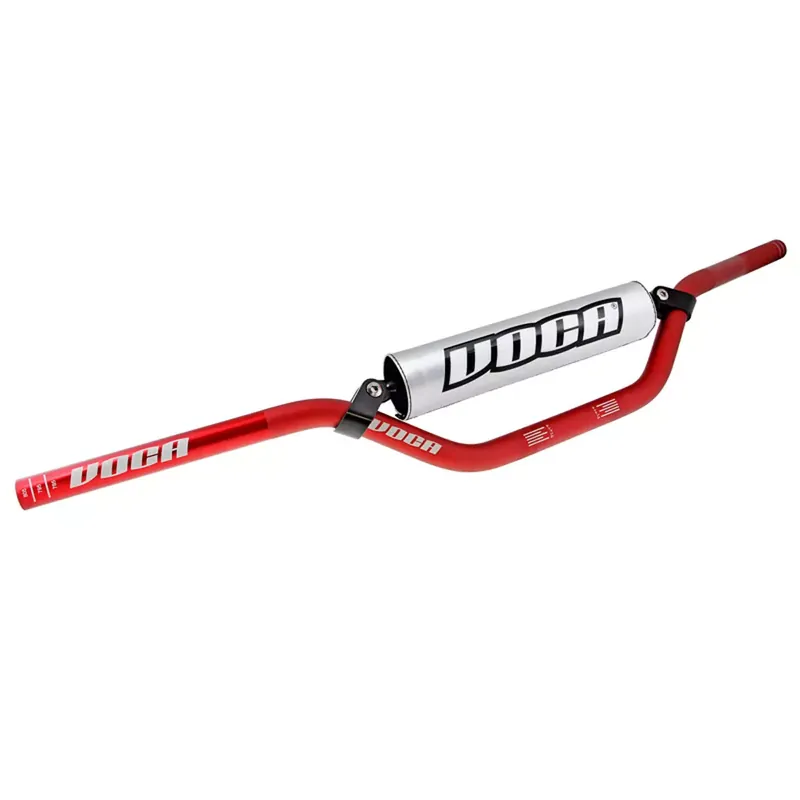 Marque Guidon Cross 22mm – VOCA Cross Alu Rouge / Mousse Silver
