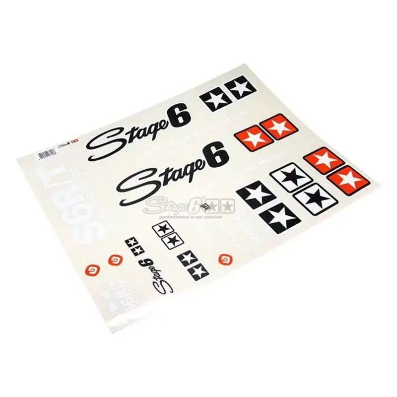 Kit Déco Autocollant / Sticker – Stage6 MKII Blanc A2 Super Prix