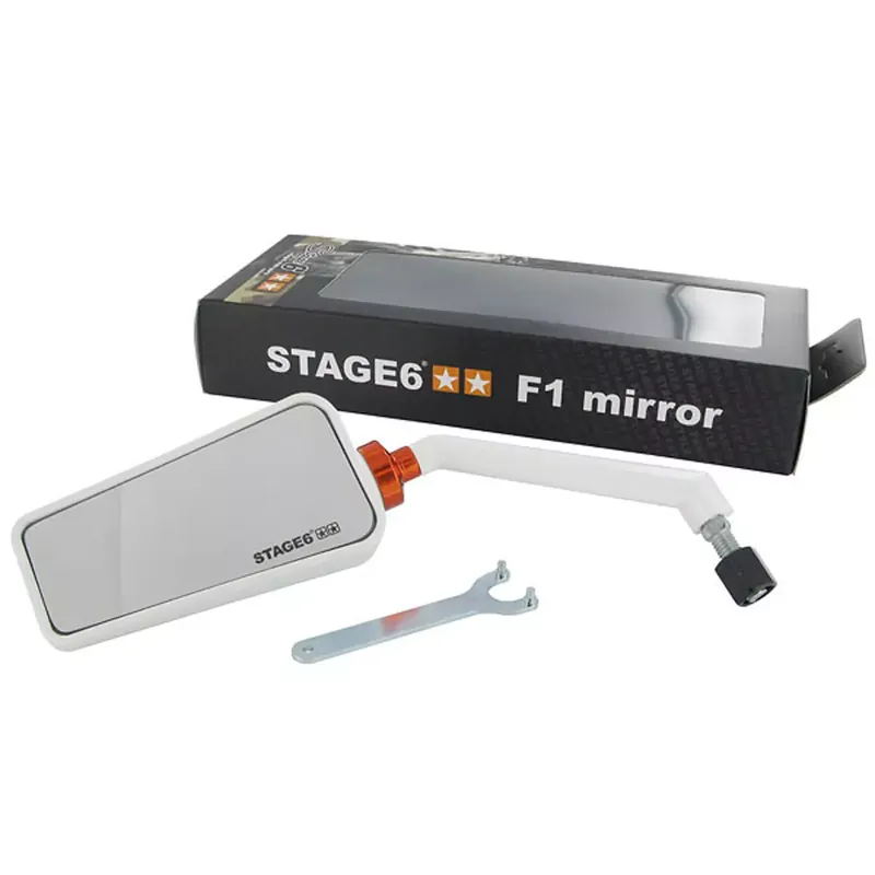 Achetez Aujourd&rsquo;hui Rétroviseur gauche Stage6 SSP F1 blanc M8 M10