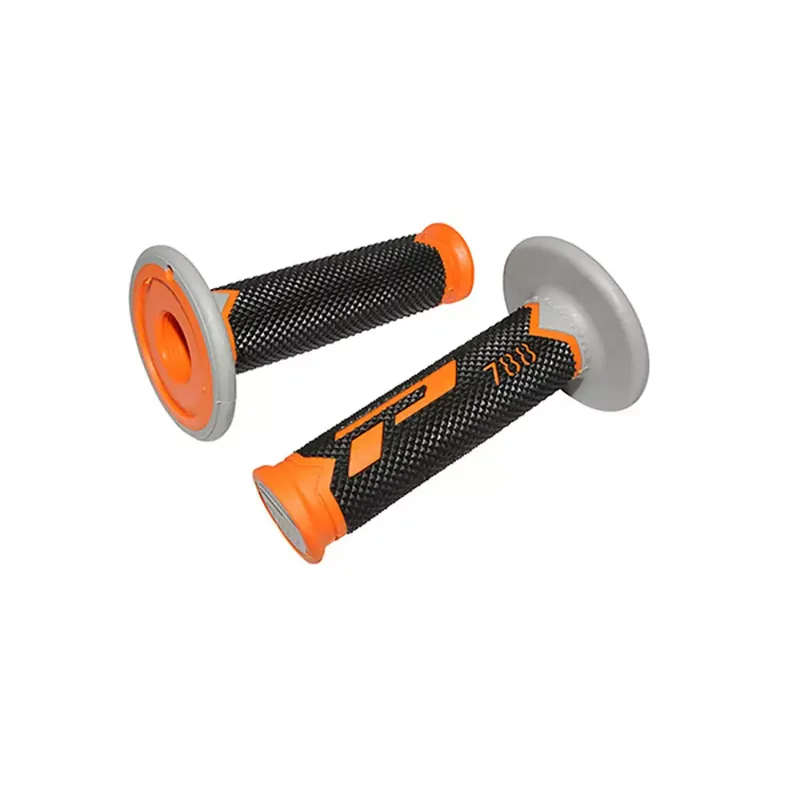 Poignées de Guidon – Progrip 788 Off Road Orange / Noir / Gris Must-Have