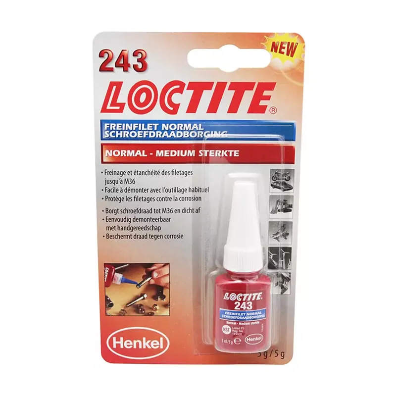 Offre Limitée Frein Filet Normal – Loctite 243 à résistance moyenne 5 ml