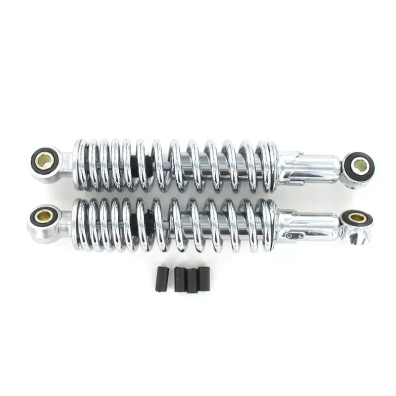 Amortisseur Cyclo (la paire) – 260mm CHROME Livraison Express