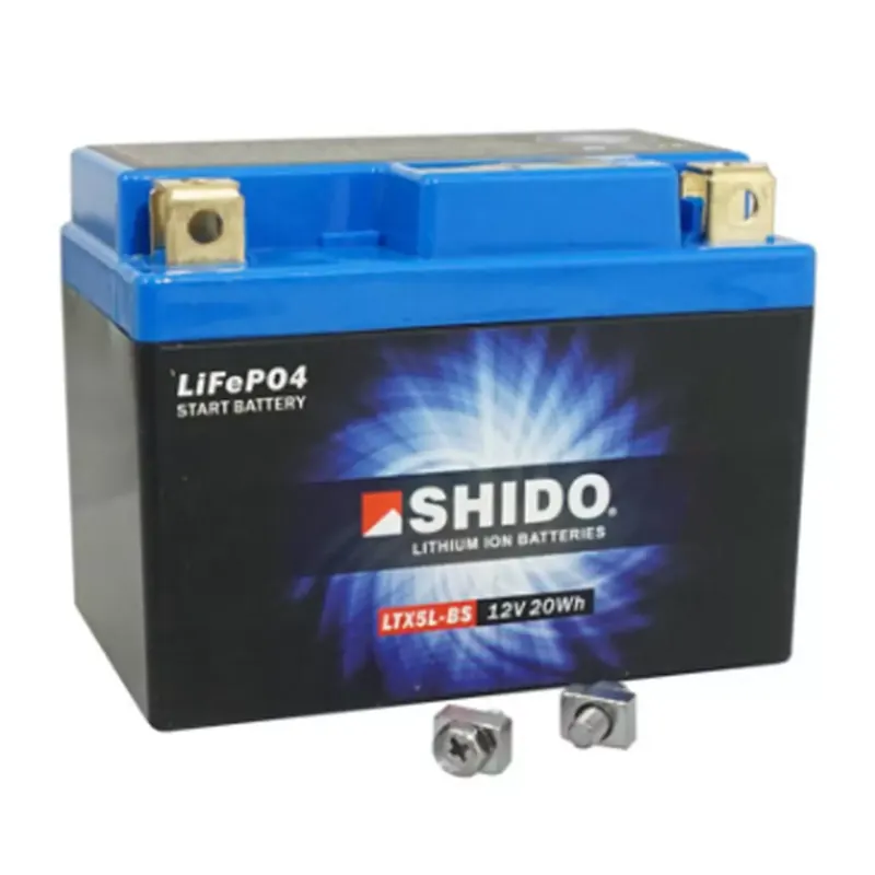 Batterie 12V 1.6 Ah Lithium-ion LTX5L-BS – SHIDO Prêt à l'emploi / Sans entretien +D Promotion Saisonnière