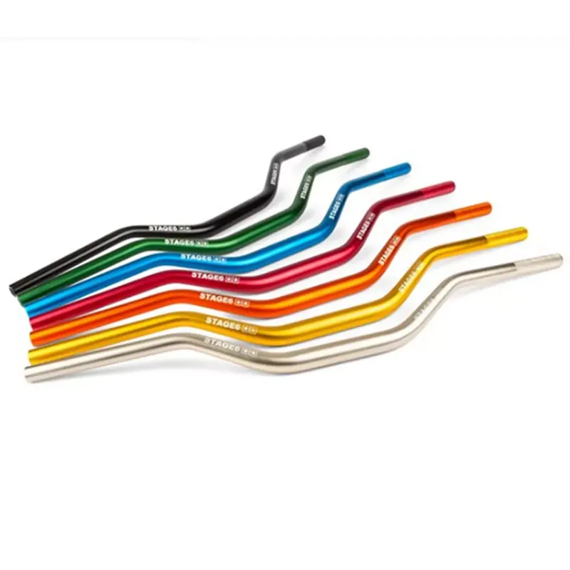 Guidon Cross 28.6mm – Stage6 MKII Alu Bleu / Noir / Orange / Or / Rouge / Titane / Vert Bleu Certifié