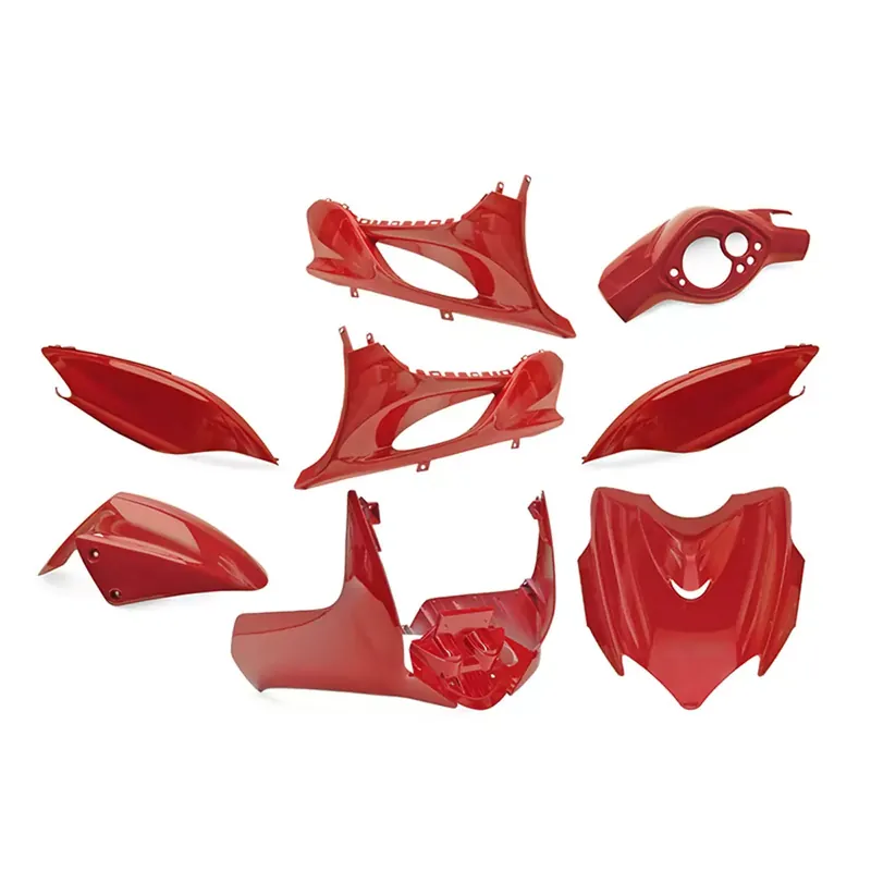 Solde Kit Carénages / Carrosserie MBK Mach G Yamaha Jog R – Rouge 9 pièces