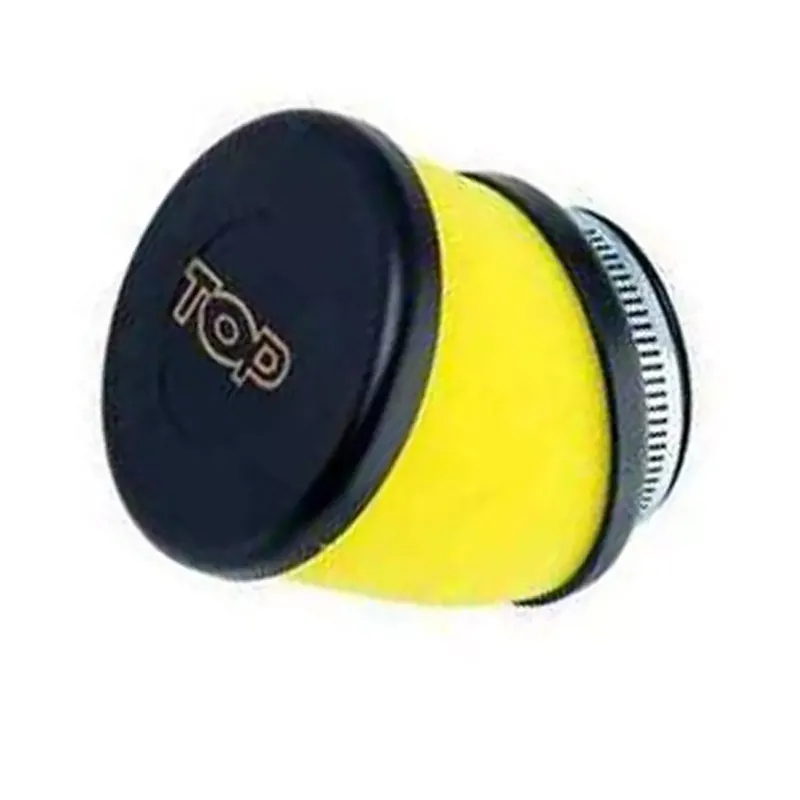 Acheter En Ligne Filtre à Air PWK – Top Perf 49mm Mousse Jaune coudé 25 degrés