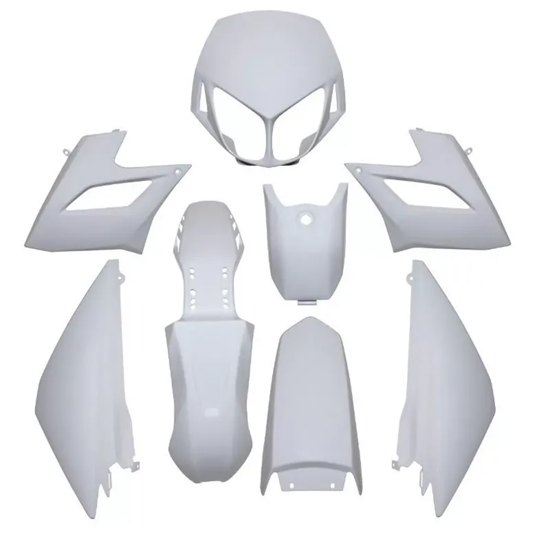 Kit Carénages Derbi Senda DRD Racing avant 2011 – Blanc Brillant Nouvel Arrivage