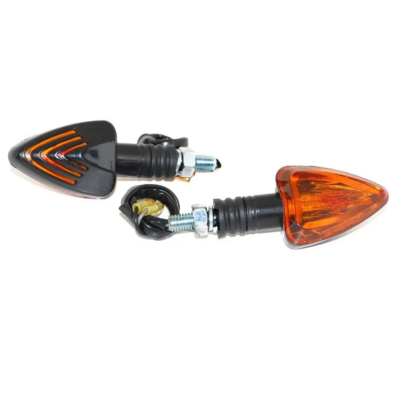 Paiement Sécurisé Clignotants universels Replay Mini Triangle orange noir BA9S