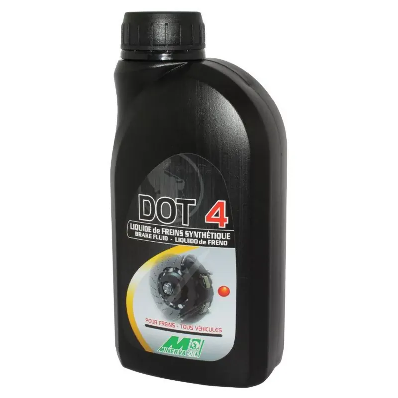 Liquide De Frein DOT 4 – Minerva oil 500ml Prix Promo