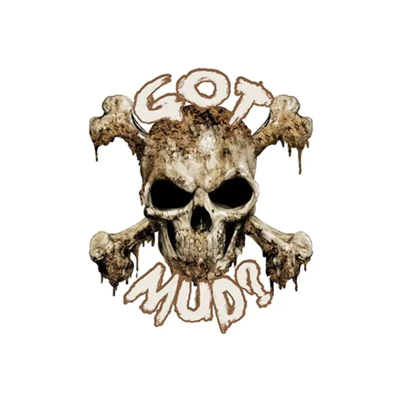 Autocollant / Sticker – LETHAL THREAT Mini Tete De Mort Boue 6 x 8cm Offre Du Jour