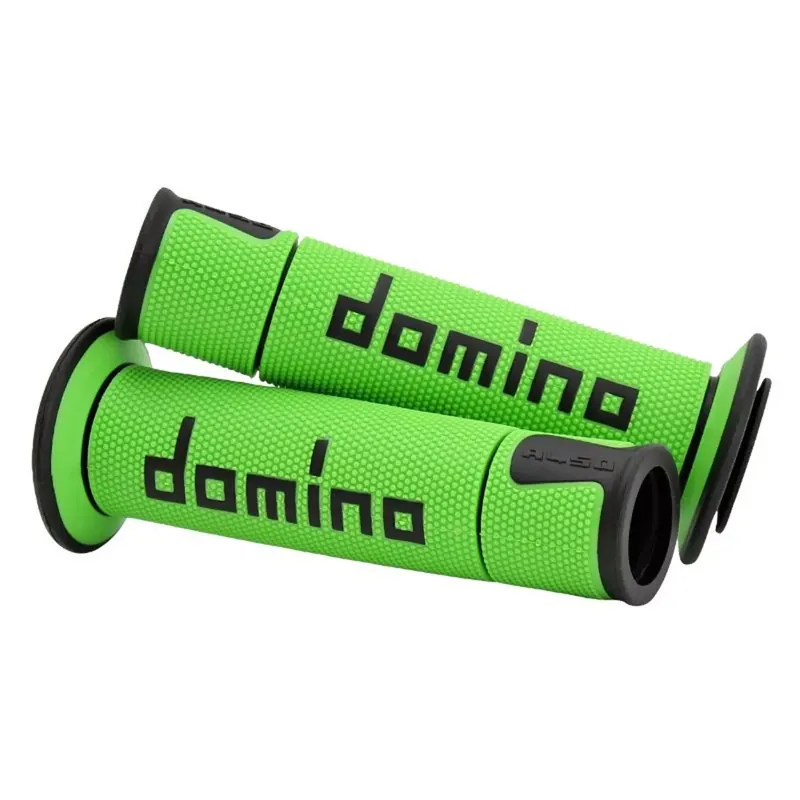 Must-Have Poignées de Guidon – Domino Moto On Road Open End A450 Vert / Noir