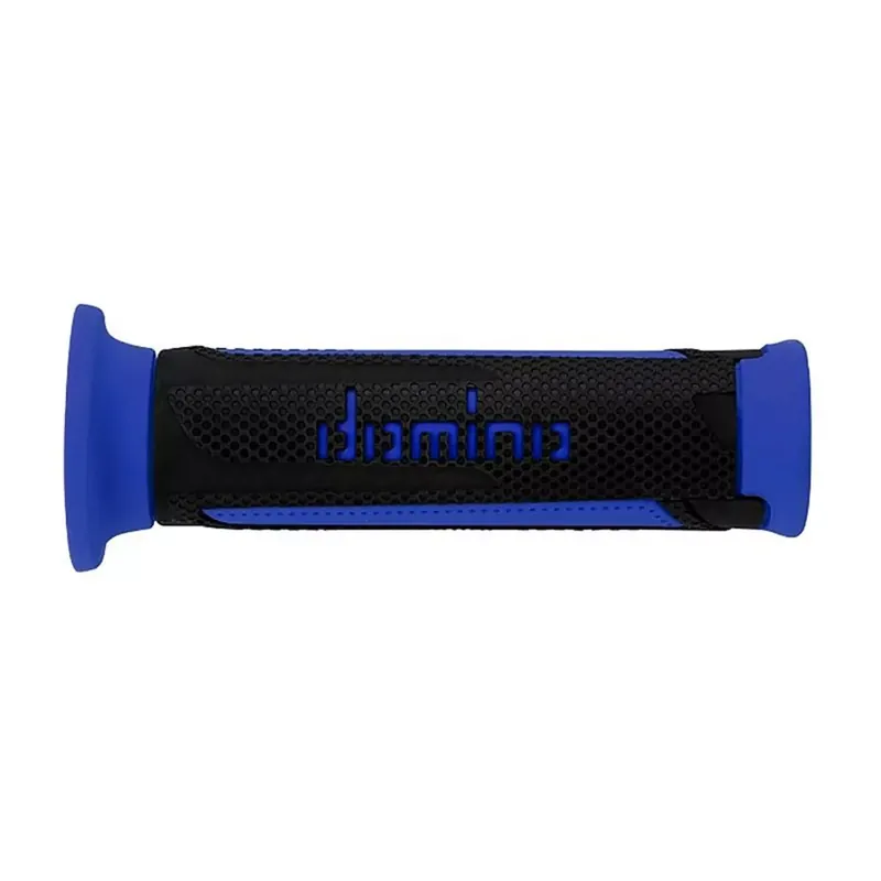 Poignées de Guidon – Domino Maxiscooter On Road Open End A350 Bleu / Gris Anthracite Livraison Express