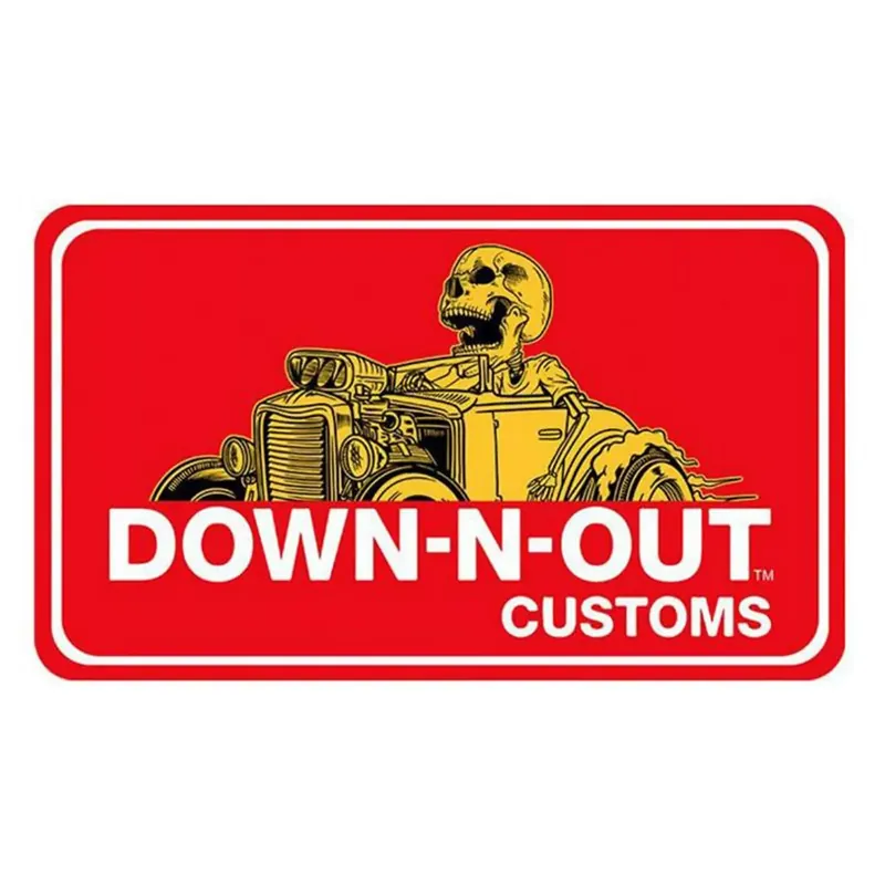 Dernière Chance Autocollant / Sticker – LETHAL THREAT Mini Hot Rod DNO 6 x 8cm