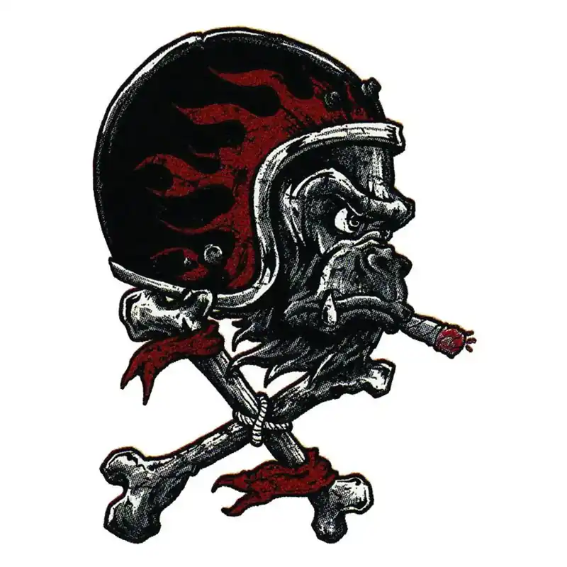 Autocollant / Sticker – LETHAL THREAT Mini Gorilla Monster 6 x 8cm Commander Vite