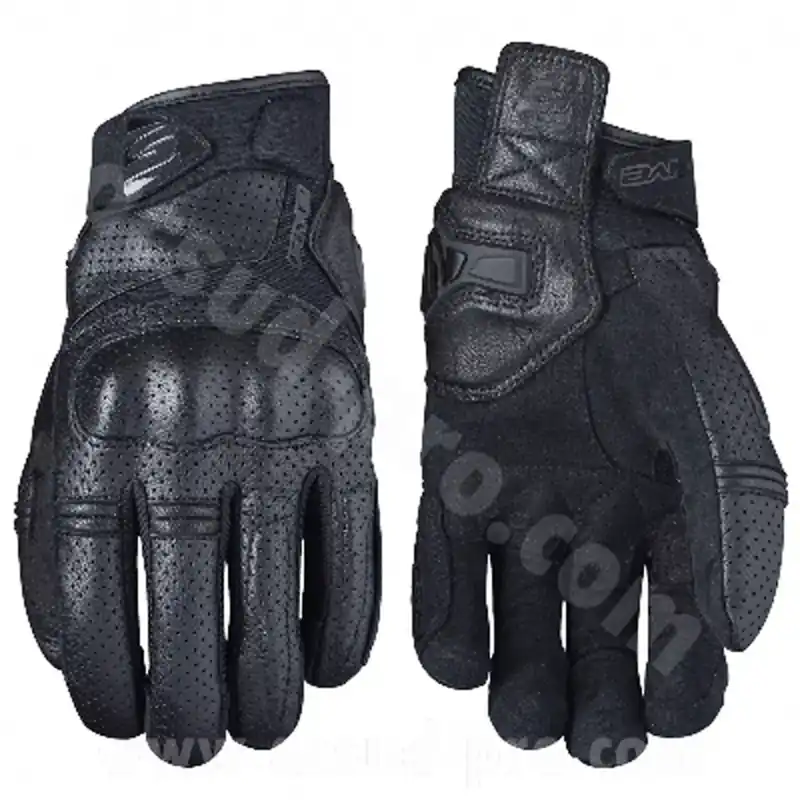 Gants Moto – FIVE RS2 Mi saison / été Noir XS Certifié