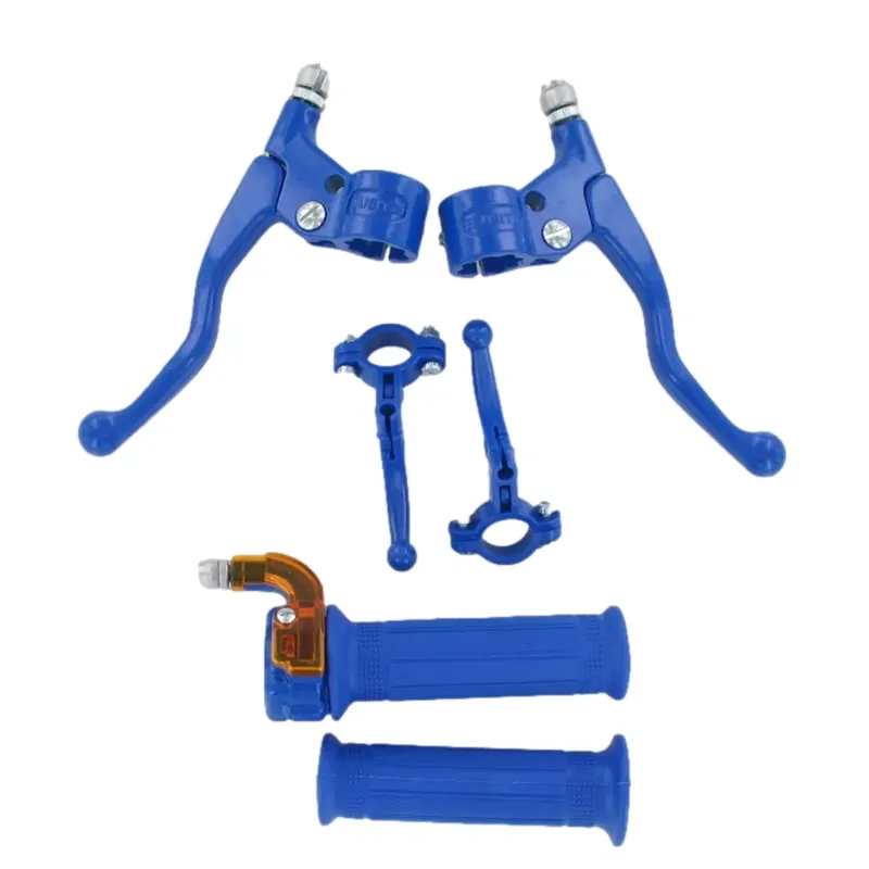 Satisfait Ou Remboursé Kit Leviers Frein / Accélérateur – Mini Targa Métal Bleu
