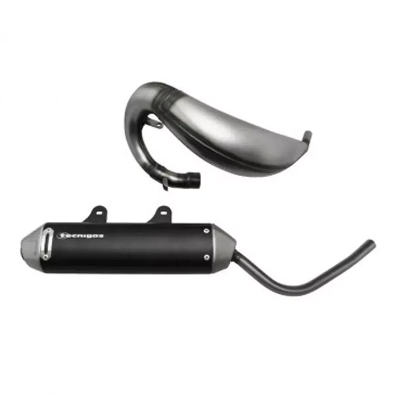 Meilleur Choix Pot Passage Haut Droit Rieju MRT 50cc – E-Nox Evo Steel Tecnigas