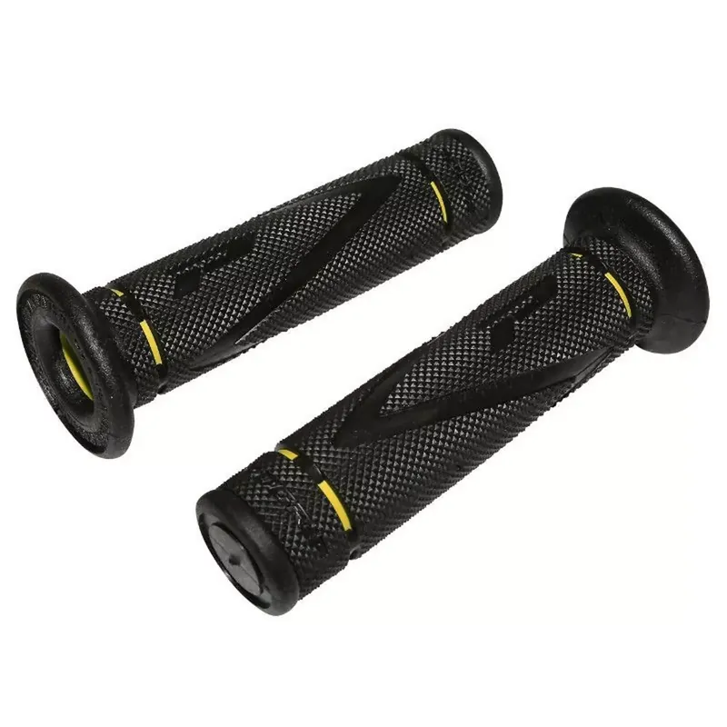 Meilleure Vente Poignées de Guidon – Progrip 838 On Road Closed End Noir / Jaune