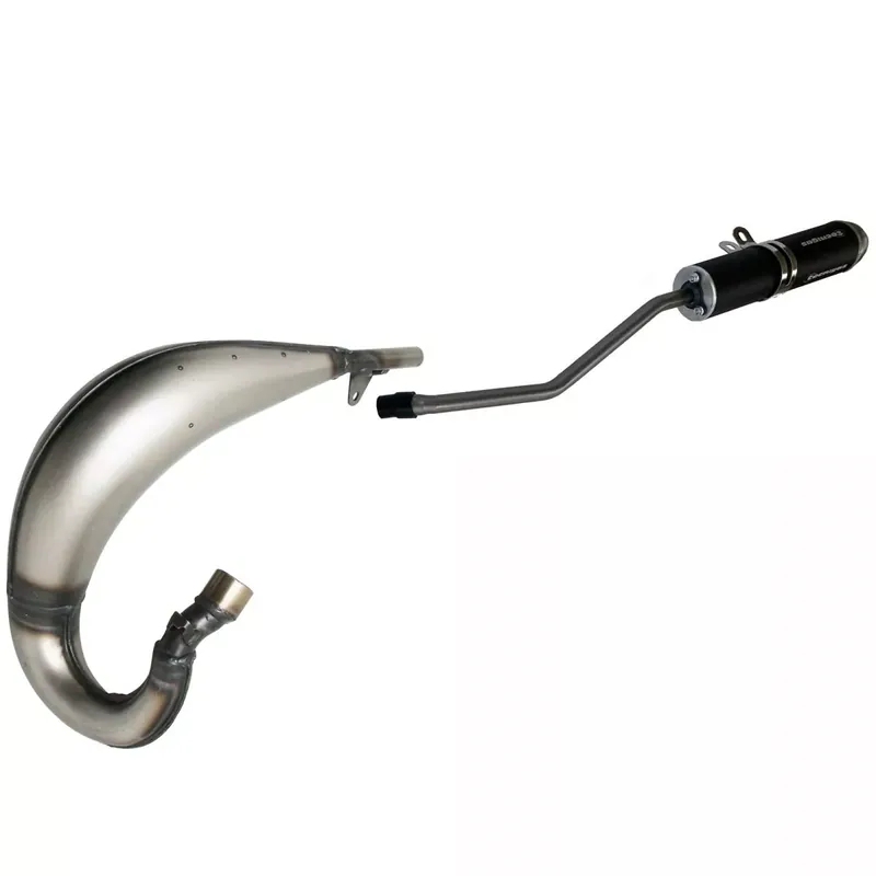 Pot Passage Haut Droit Aprilia MX / RX 50cc avant 2005 – E-Nox Steel Tecnigas Usine Directe