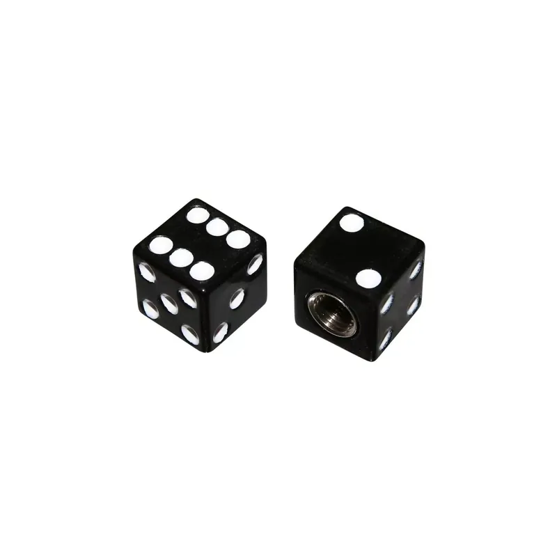 Bouchon de Valve Dé à Jouer – Noir Promotion