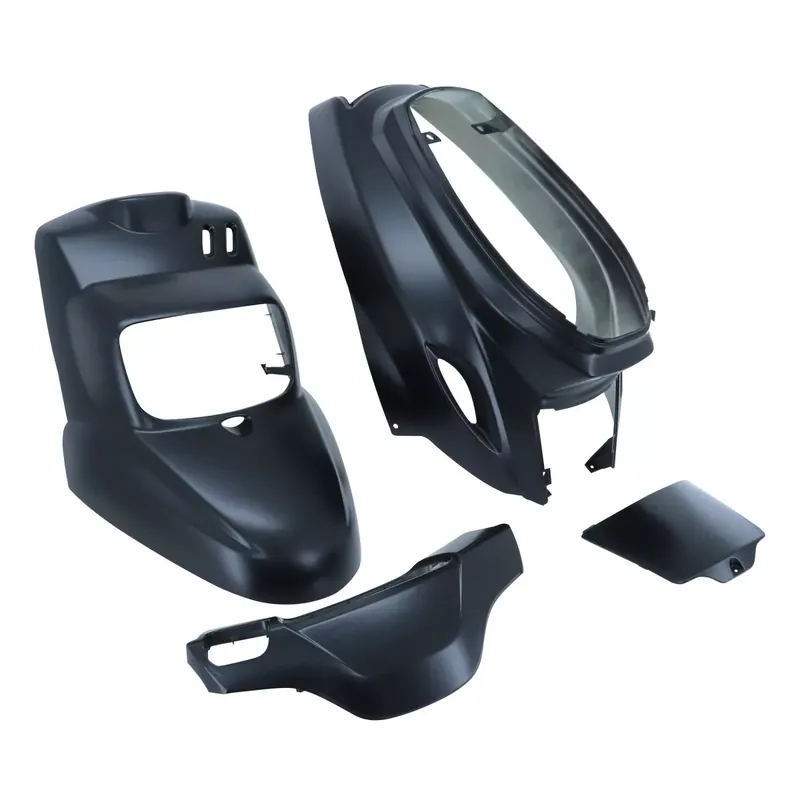 Kit Carénages / Carrosserie MBK Booster Yamaha Bw's à partir de 2004 – Type origine Noir Mat 4 pièces Expédié Aujourd&rsquo;hui