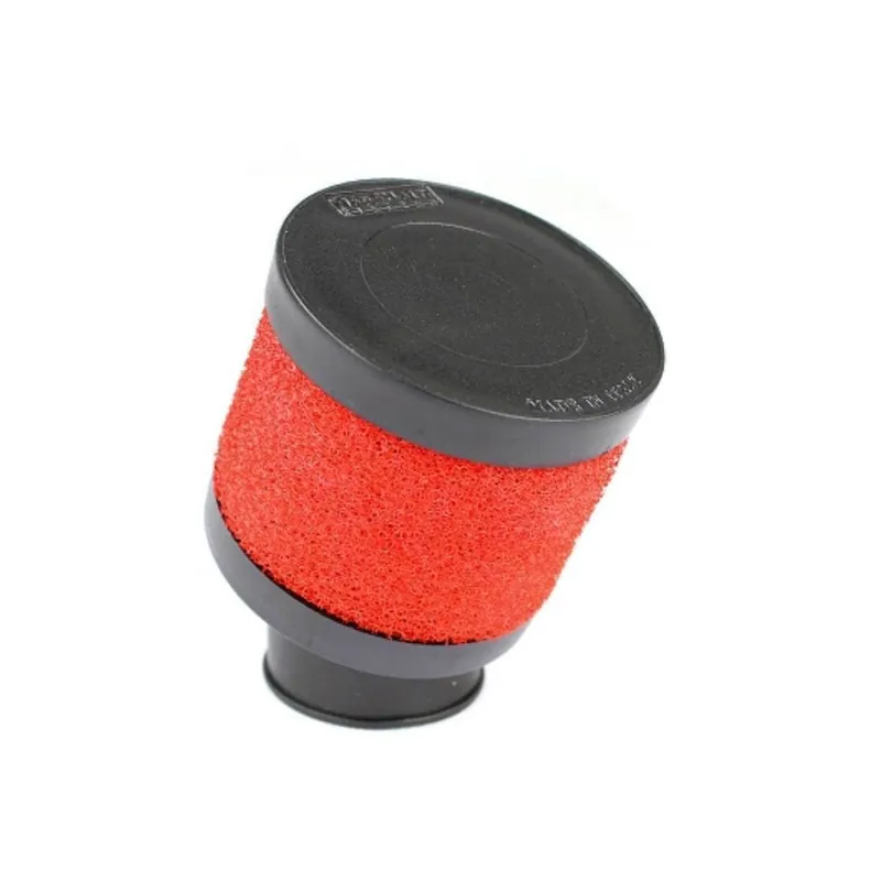 Filtre à air PHBG – Marchald Small Filter 32mm coudé 30 degrés L 95mm Rouge Commander Vite