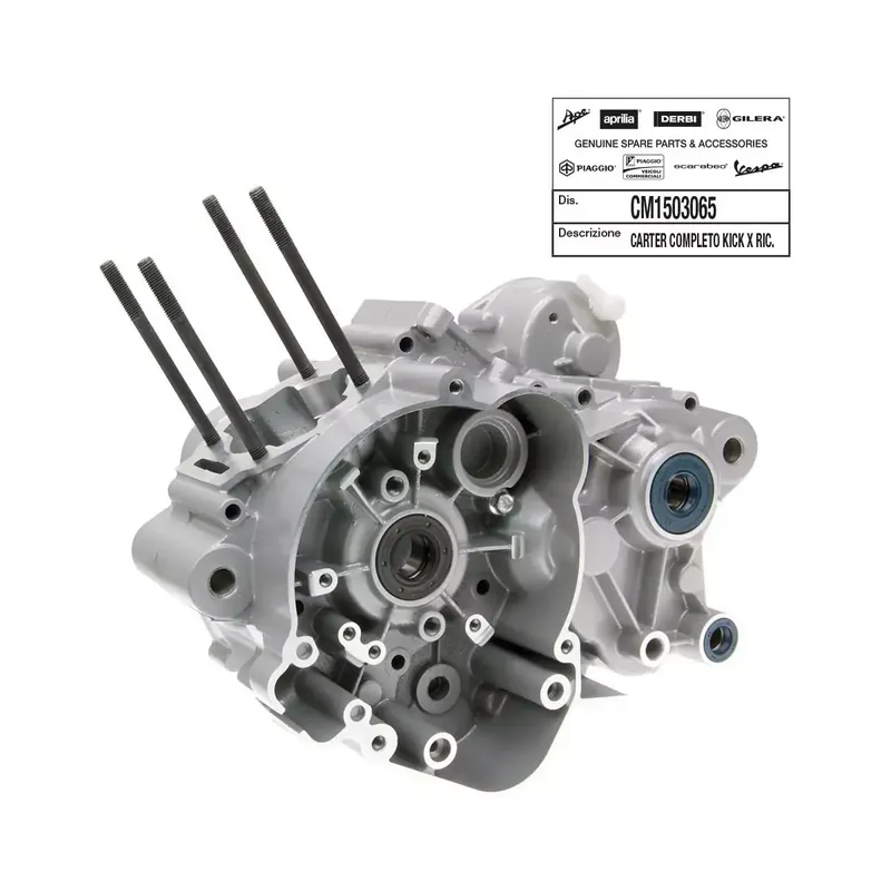 CARTER MOTEUR 50 A BOITE ORIGINE PIAGGIO GILERA 50 SMT, RCR 2006//DERBI 50 SENDA 2006//APRILIA 50 SX, RX 2006/ (MOTEUR EURO 3) Pas Cher