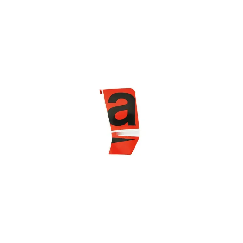 AUTOCOLLANT/STICKER/DECOR FACE AVANT GAUCHE ORIGINE PIAGGIO APRILIA 50 SR MOTARD 2018/ BLANC 544/ROUGE 85/A Populaire