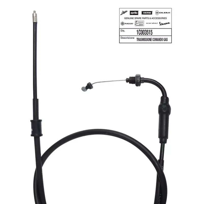 Offre Limitée CABLE/COMMANDE/TRANSMISSION DE GAZ ORIGINE PIAGGIO 50 TYPHOON 2T 2018/APRILIA 50 SR MOTARD 2T 2018/