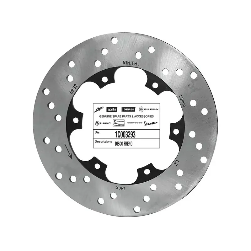 Top Vente DISQUE FREIN AVANT ORIGINE PIAGGIO 50 TYPHOON 2018//APRILIA 50 SR-MOTARD 2018/ —