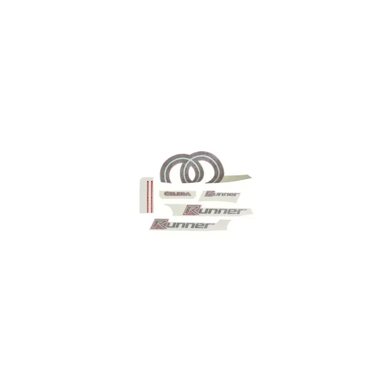 Achat Immédiat AUTOCOLLANT/STICKER/KIT DECOR ORIGINE PIAGGIO 125 GILERA RUNNER 2002