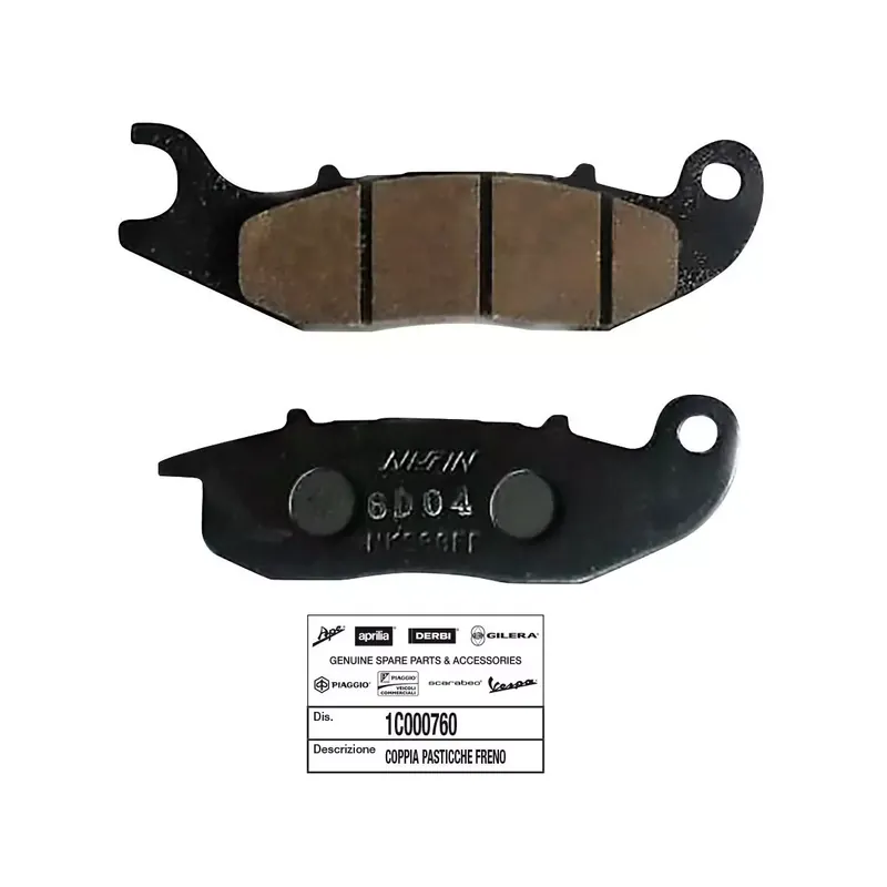 PLAQUETTES FREIN AVANT ORIGINE PIAGGIO 50-125 LIBERTY IGET 2015/ Offre Exclusive