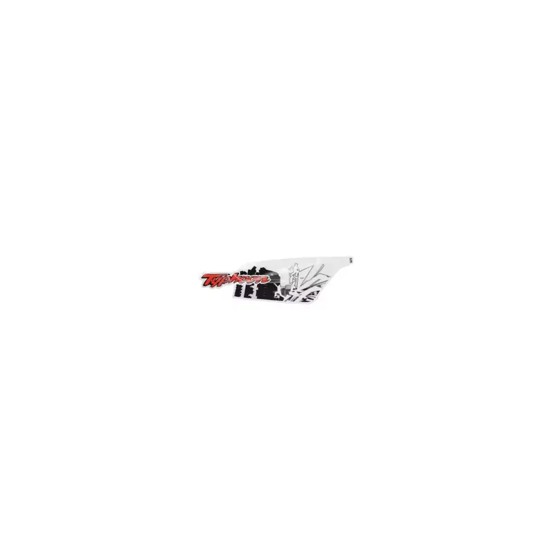 AUTOCOLLANT/STICKER/DECOR AILE ARRIERE DROITE ORIGINE PIAGGIO 50 TYPHOON 2018/ POUR VEHICULE NOIR 85/B Promotion