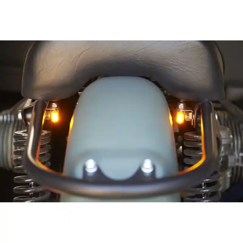 Bon Marché MINI CLIGNOTANTS NEUF LED CAFE RACER BRATSTYLE PAIRE