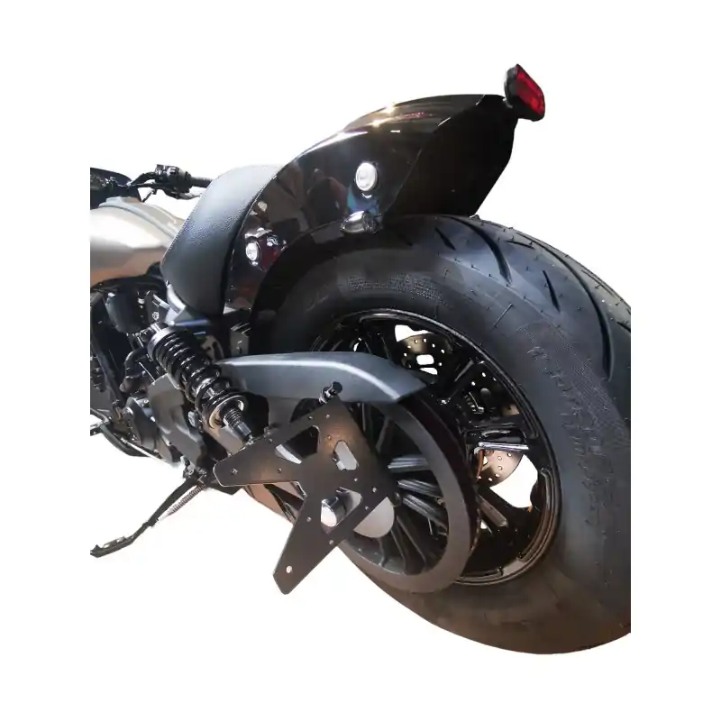 SUPPORT DE PLAQUE LATERAL INDIAN SCOUT BOBBER 1250 ET 999 Livraison Express