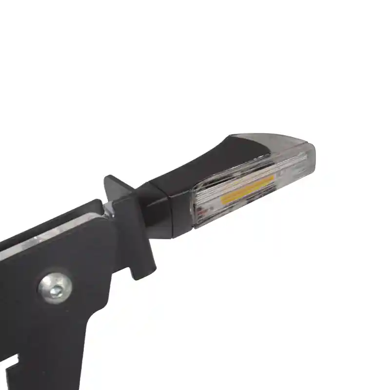 CLIGNOTANTS À LED COBBIE NOIR/FUME Pas Cher