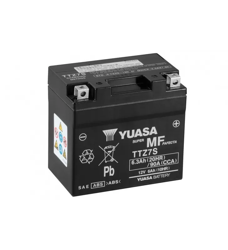 BATTERIE YUASA TTZ7S SANS ENTRETIEN Réduction