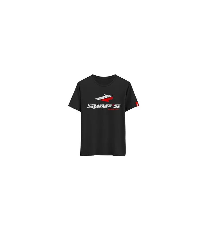 TEE SHIRT SWAPS NOIR TAILLE S Offre Exclusive