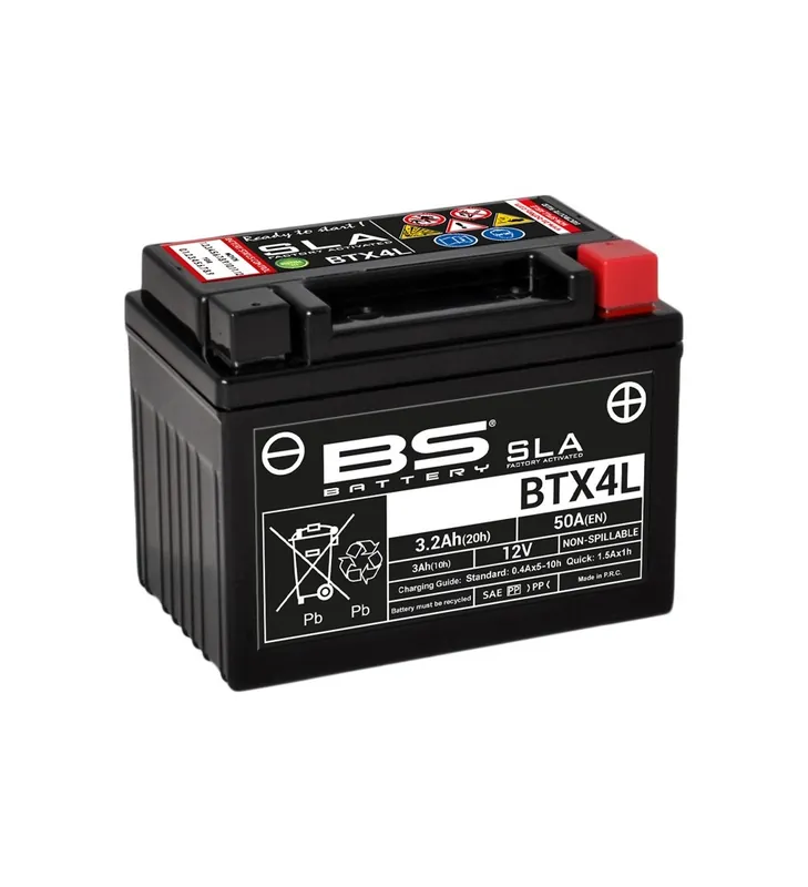 Seulement Aujourd&rsquo;hui BATTERIE BS BTX4L SLA