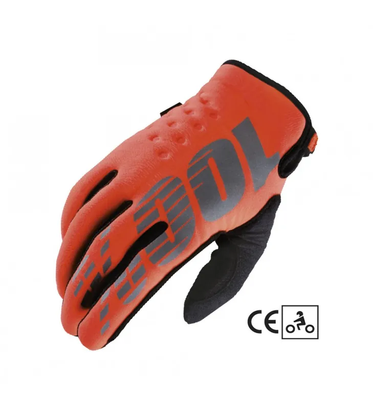 Offre Exclusive GANTS 100% BRISKER ORANGE FLUO HOMOLOGUE ROUTE