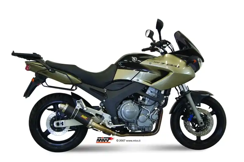 Silencieux MIVV Round GP carbone pour TDM 900 de 2002 à 2010 Prix Promo