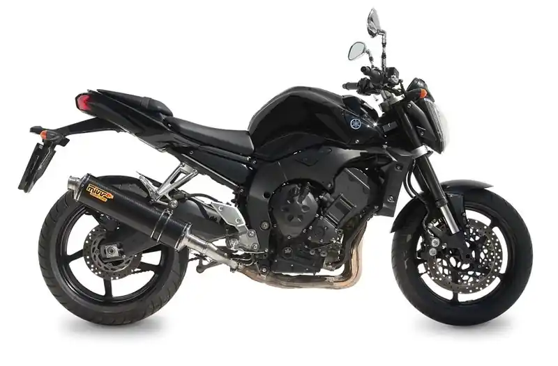 Solde MIVV sil Sportline ovale long carbone pour FZ1 / Fazer 2006/2009