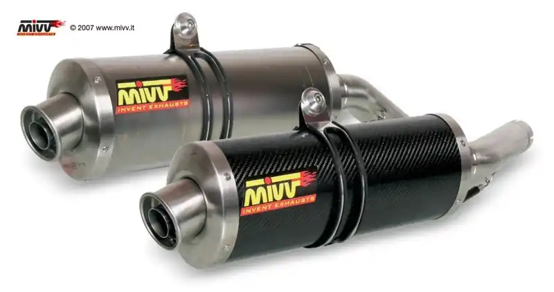 Mivv silencieux Round GP titane pour Honda 600 Hornet 2007/2010 Paiement Sécurisé