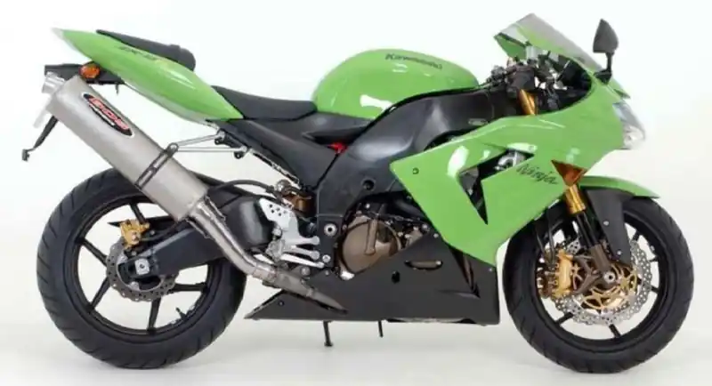Livraison Express Bos silencieux Ovale alu pour Kawasaki ZX10R Ninja 2004/2005