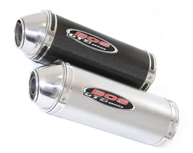 Silencieux BOS rond carbone pour Honda CB1000R 2008> Pas Cher