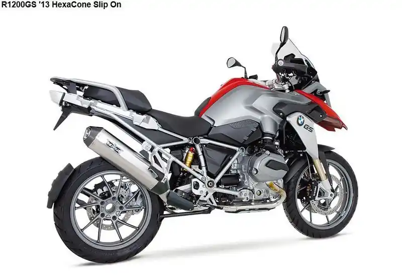 Silencieux Remus Hexacone inox pour BMW R 1200 GS 2013… Nouveauté