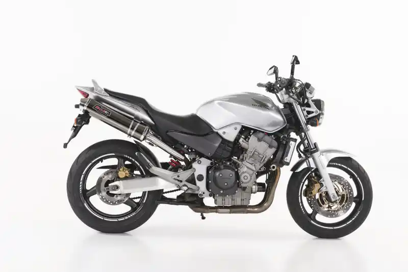 Bos 2 silencieux Original inox pour Honda Hornet 900 Offre Spéciale