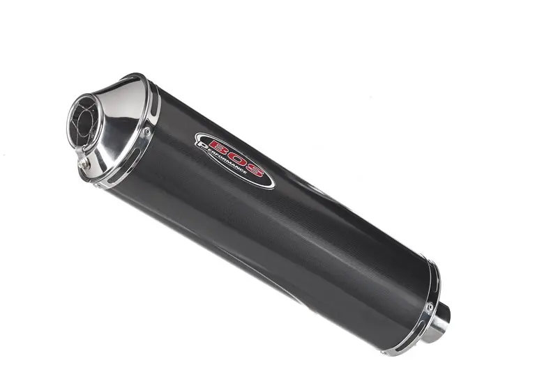 Prix Bas Bos silencieux ovale inox look carbone Hyper pour Suzuki GSF600 95/99