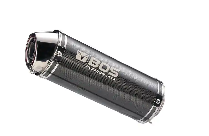 Offre Spéciale Bos silencieux Midget Hyper inox look carbone pour Suzuki GSX-R 600 08